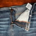 Vintage l.e.i. 90s y2k Blue Long Denim Maxi Skirt Slit Womens Jrs Size 11