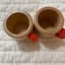 Daiwa Wooden Toys Play Kitchen Toaster, Butter Set, Tea Set