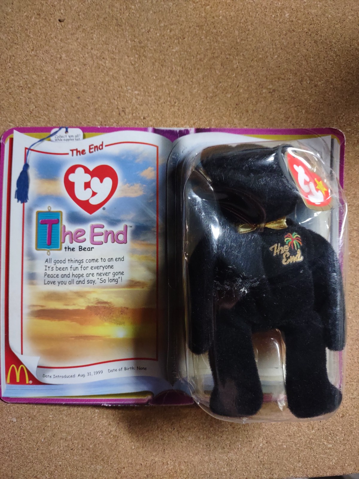 The collect em all McDonald's collect. The End Bear