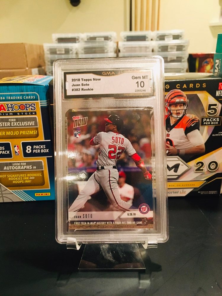 Juan Soto & Ronald Acuna Rookie Lot PSA