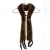 Vintage Brown Fur Mink Scarf