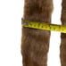 Vintage Brown Fur Mink Scarf