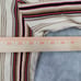 Polo Ralph Lauren Vintage Men's Brown Beige Vertical Striped Henley Shirt size L