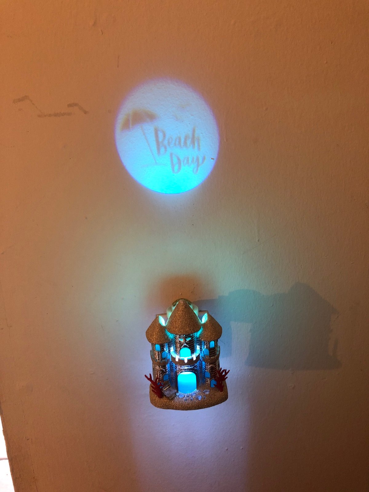 BBW Sandcastle Projection Wallflower Plug/ Night Light