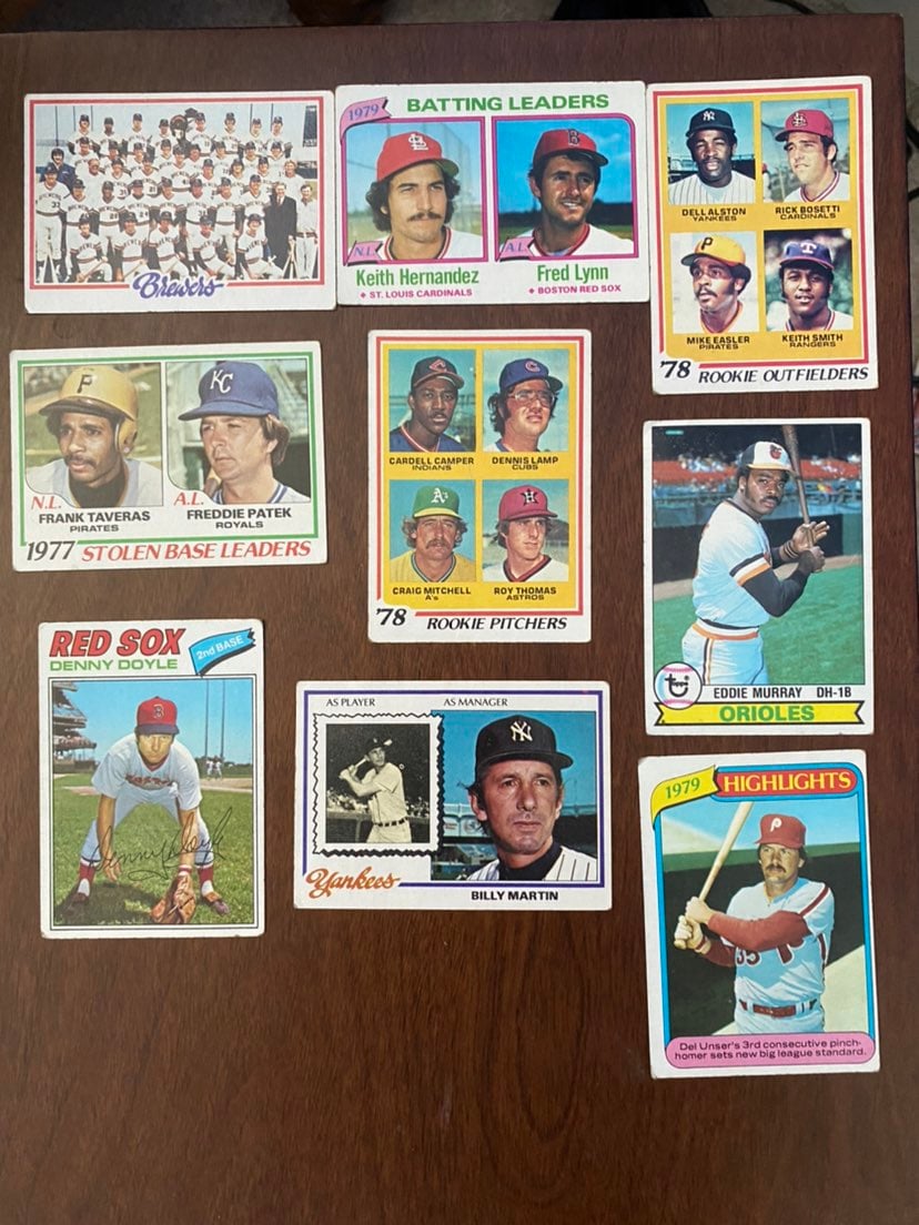 Mickey Mantle, Topps baseball card set