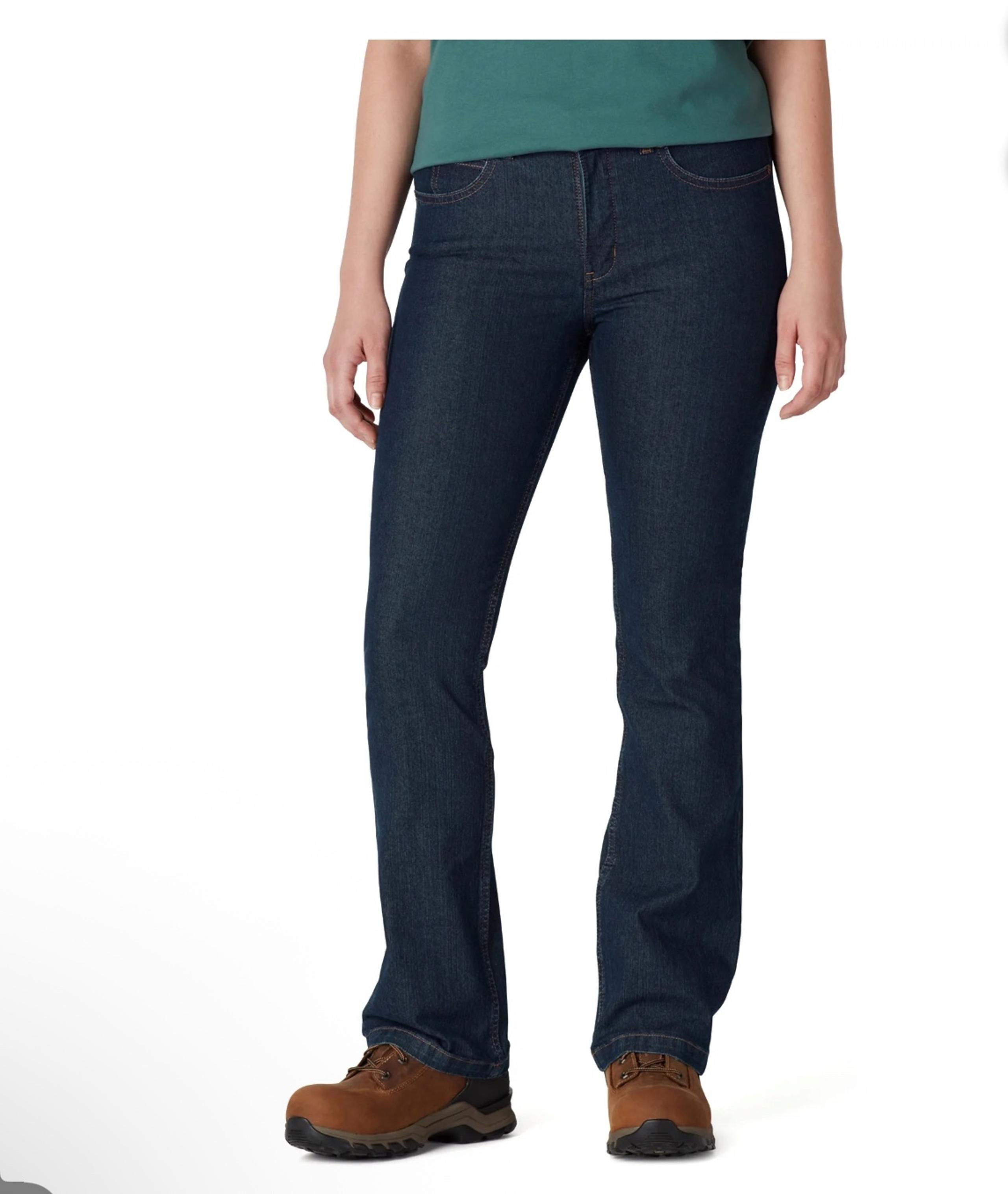 Womens 10 Dickies midrise bootcut jeans