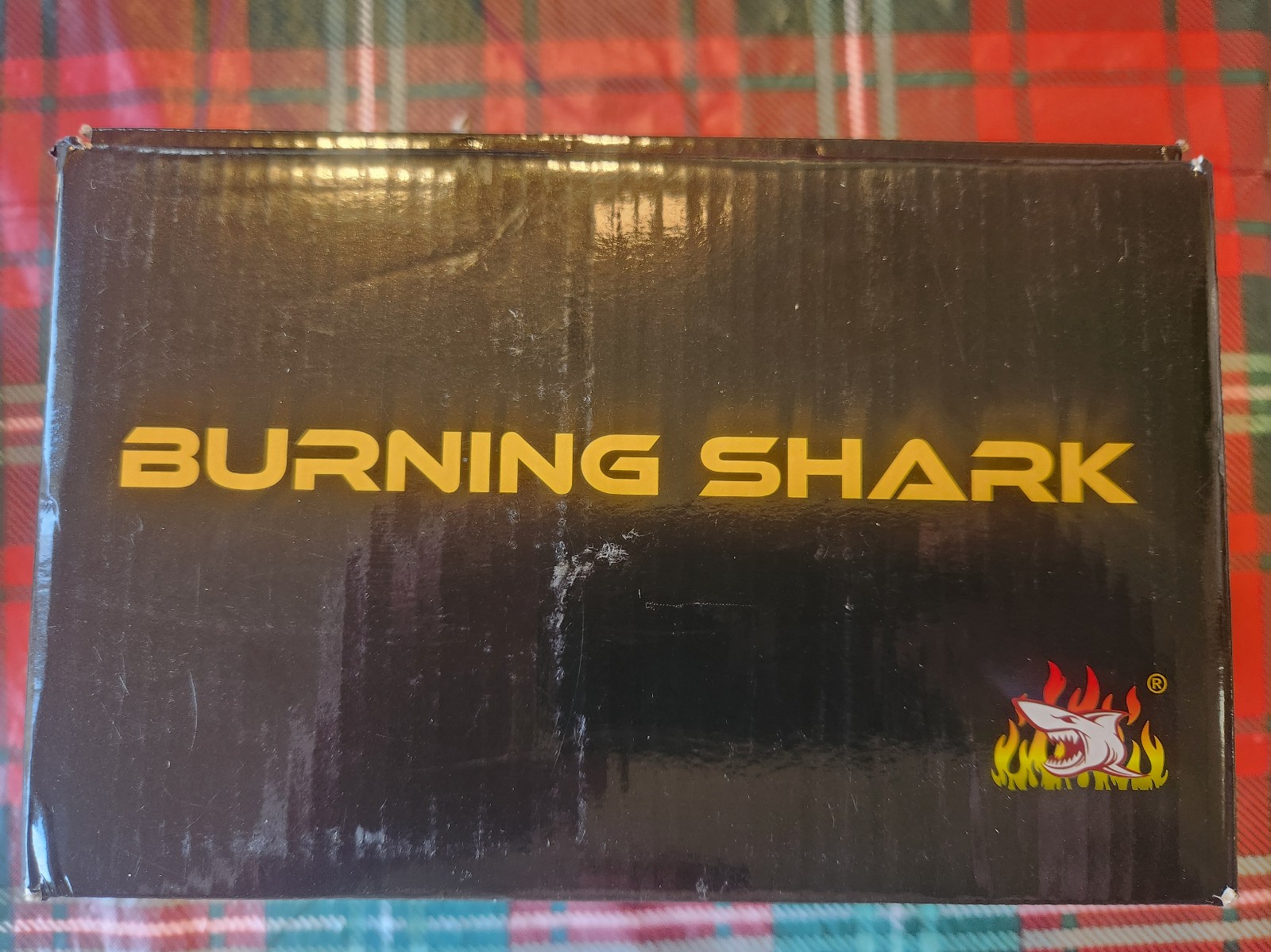 burning shark trolling reel