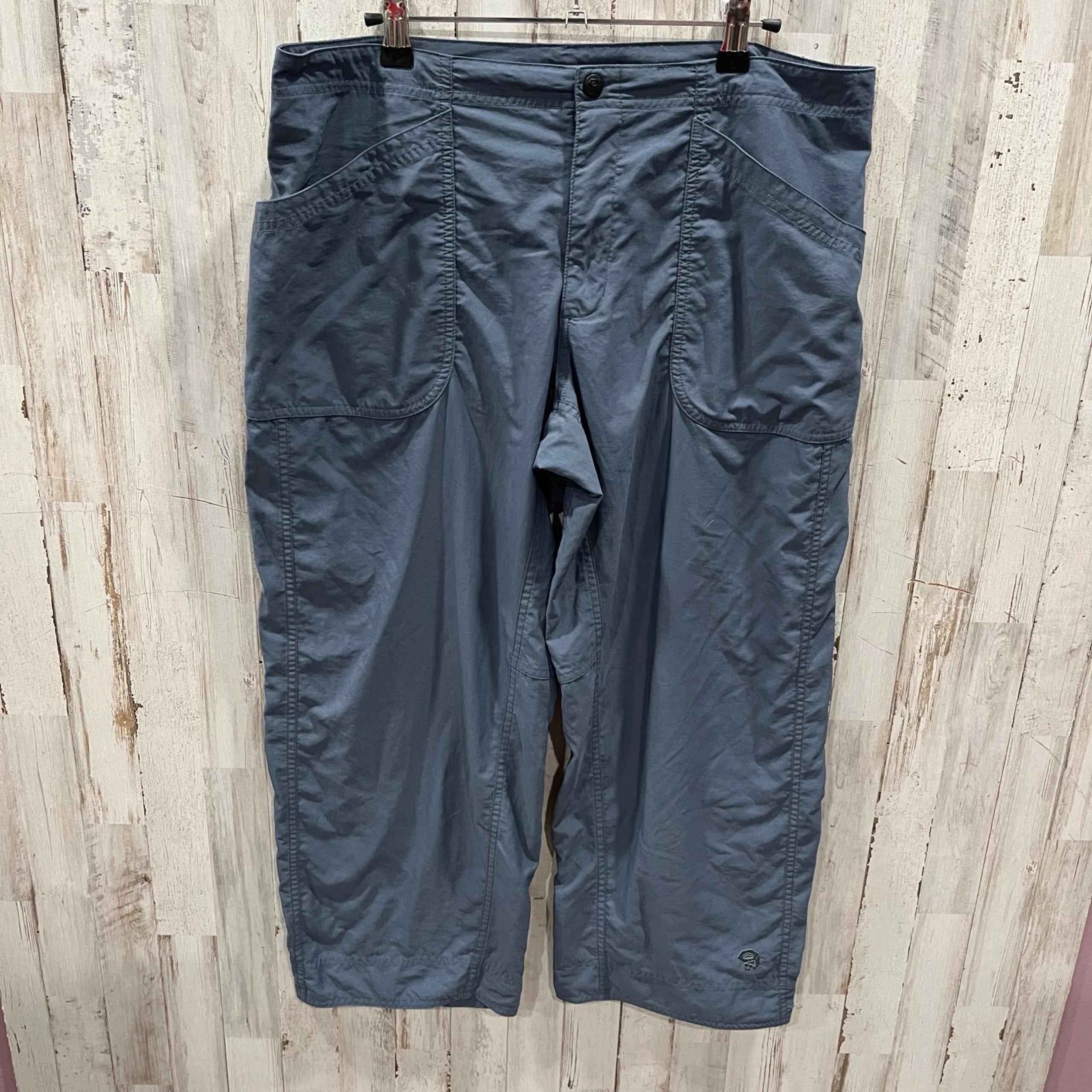 Mountain Hardwear Womens 12 Arroyo Capri Pants Outdoor Nylon Quick Dry Cropped