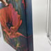 handpainted oil on canvas poppy poppies art wall decor