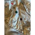 Clipper Bay Windbreaker Suit Jacket & Pants Nylon Vintage 90s NWT Small Metallic