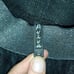 Vintage 1990's AVIVA Satin Silk 2 Layer Ruffle Metallic Black & Gray Mini Skirt