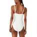 Kate Spade Orange Scalloped Swimsuit M