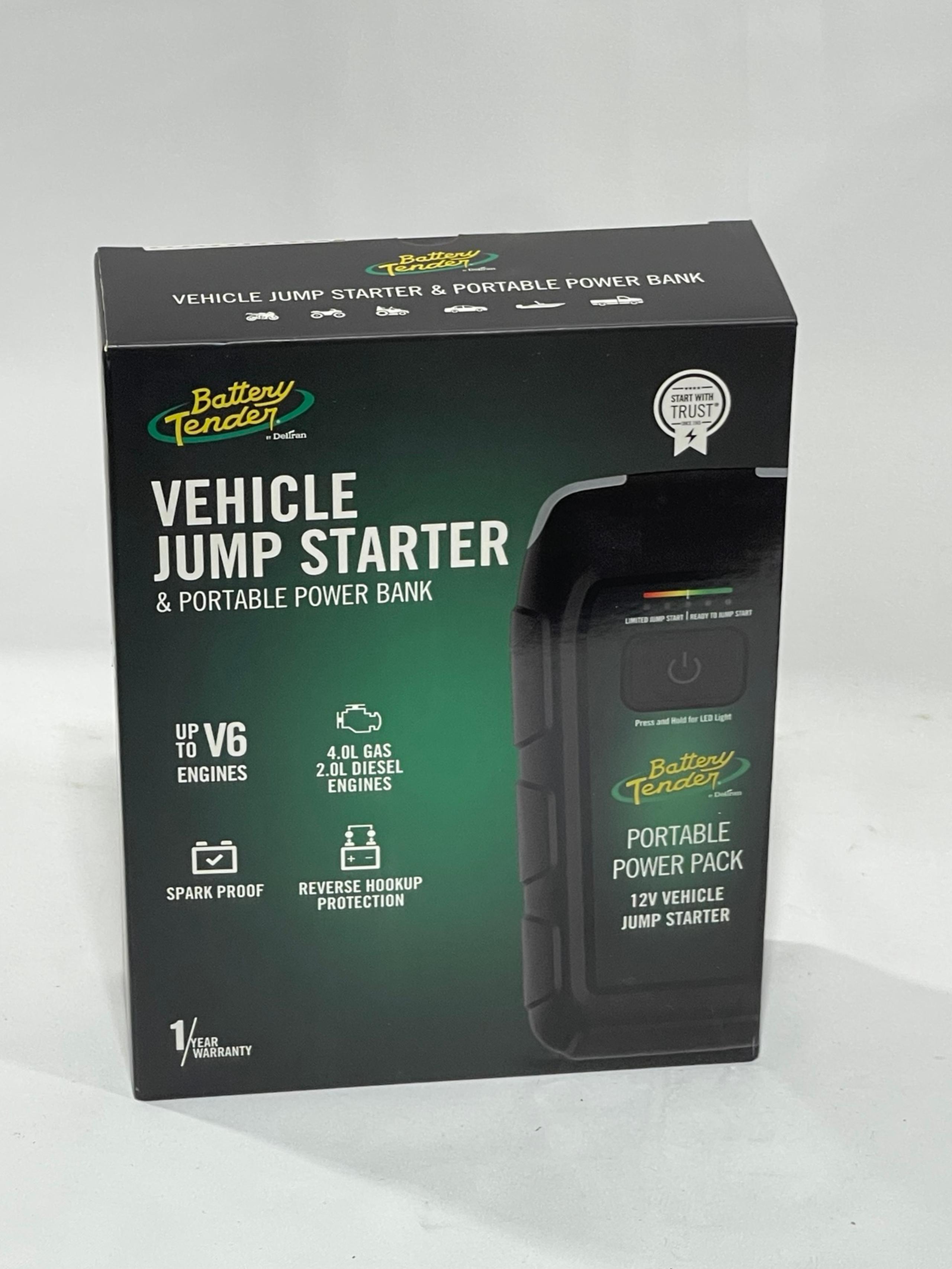 Battery Tender Vehicle Jump Starter & Portable Power Bank