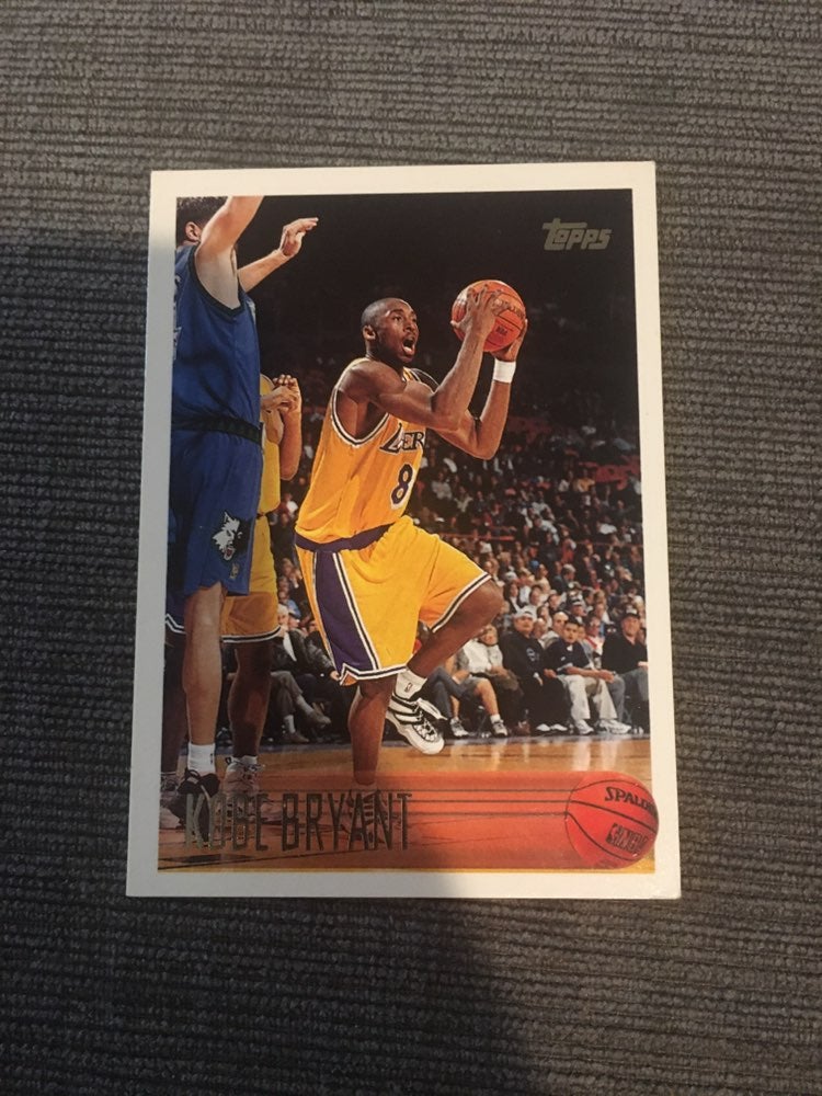 1996 Topps kobe bryant rookie card