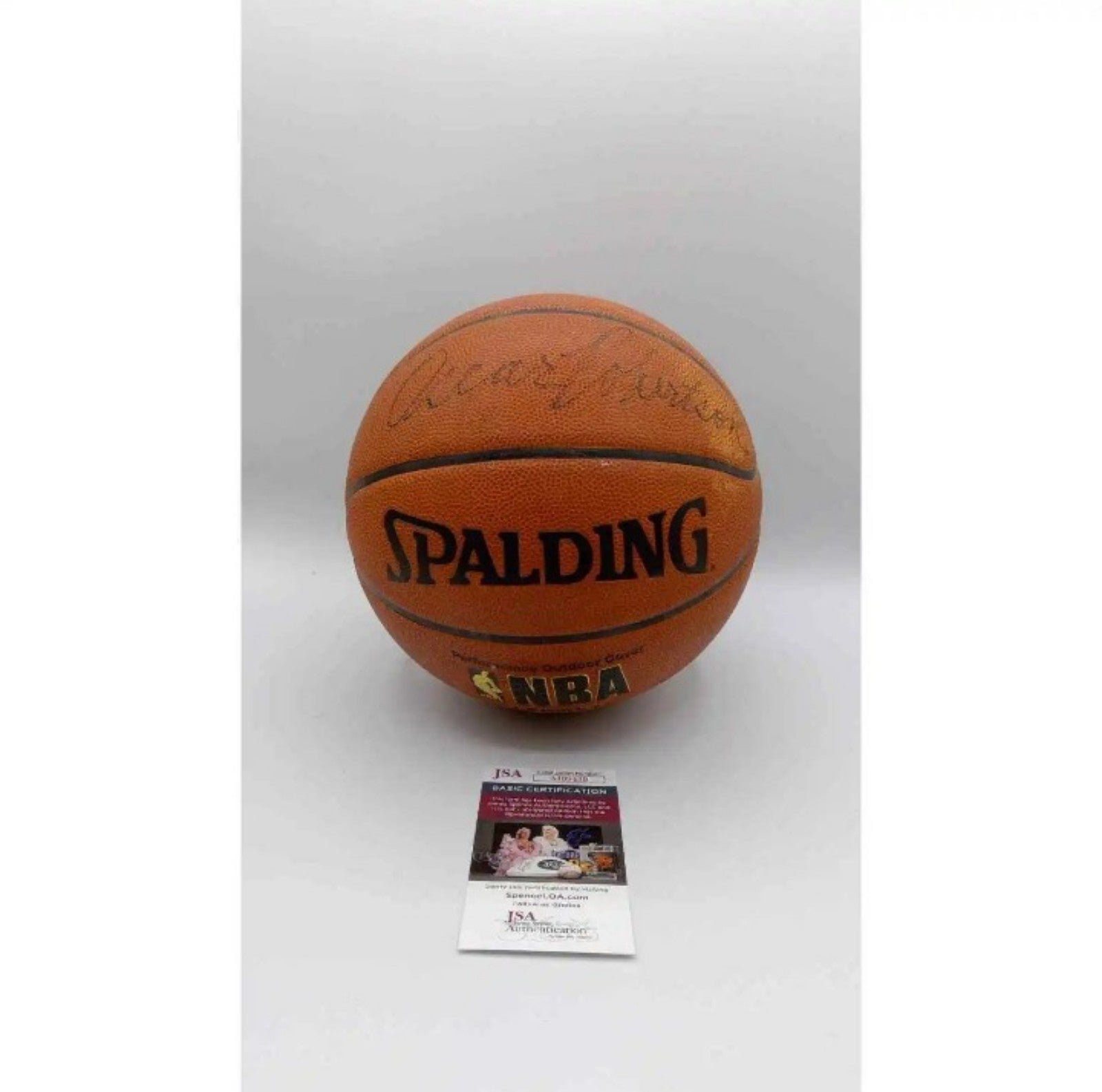 Oscar Robertson Signed NBA Basketball JSA Certified