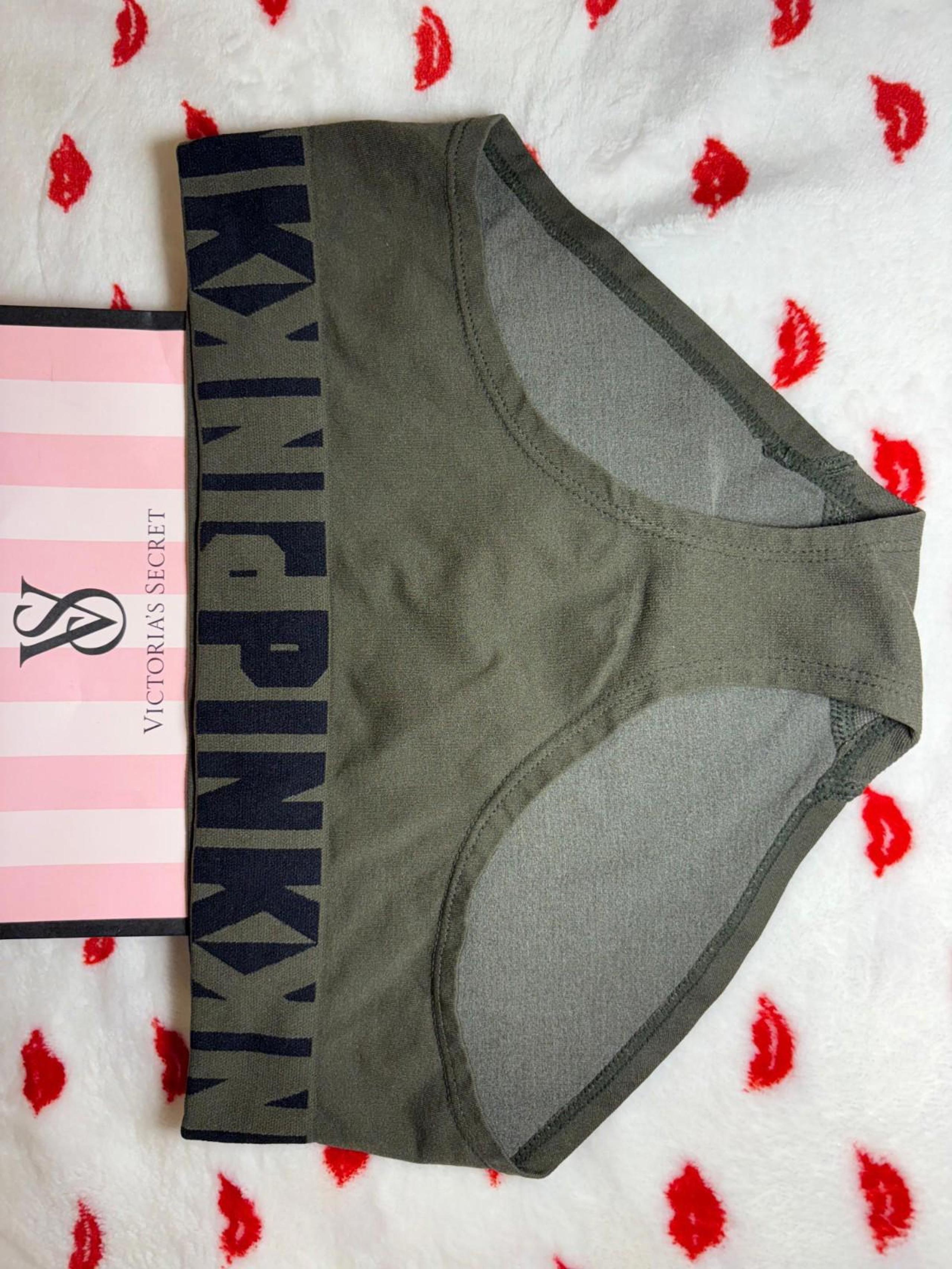 Pink By Victoria's Secret Women's Hipster Green Size Small NWOT
