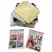 No-Sew Fleece Craft Bundle Fabric & 2 Instruction Books UNUSED Blankets Kids