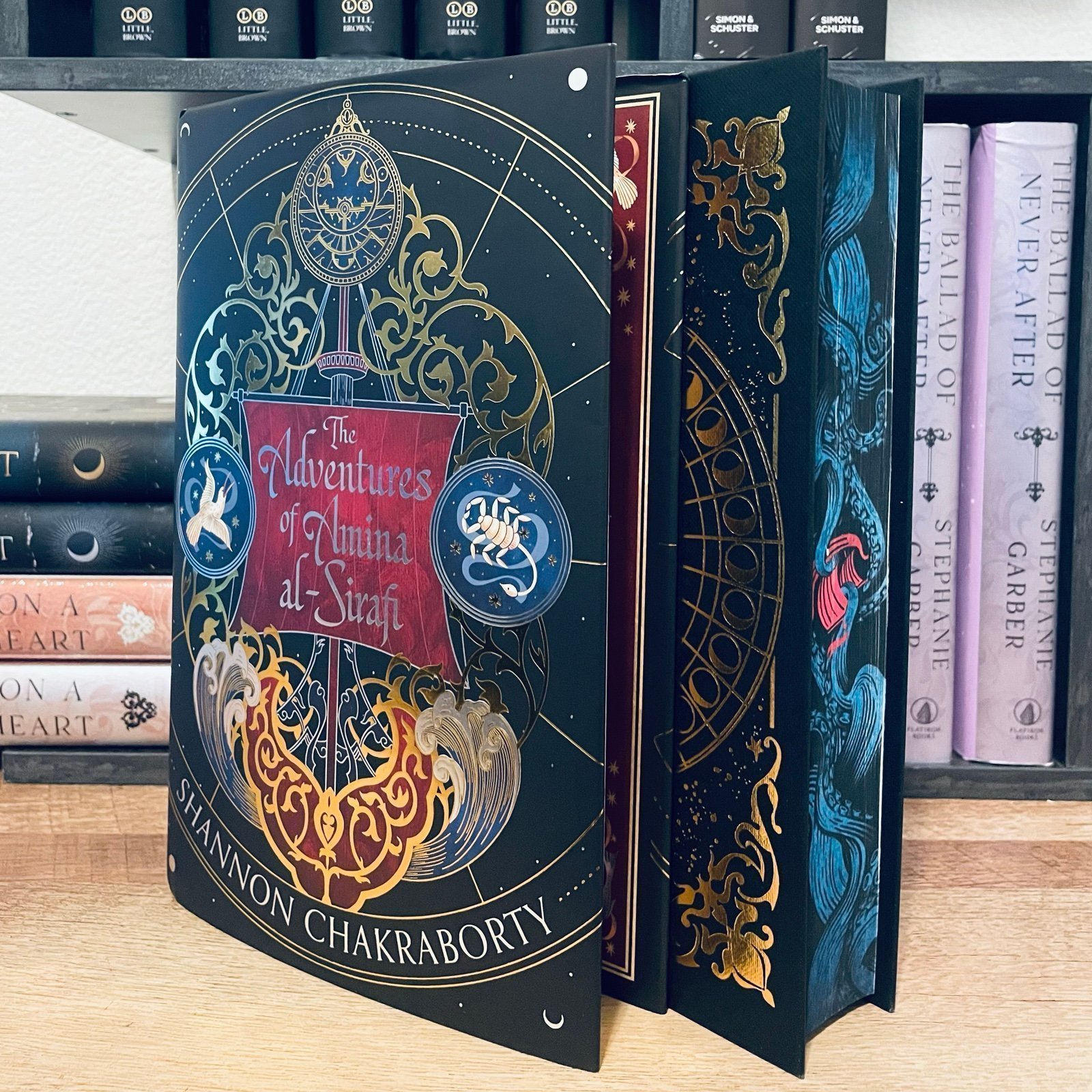 Fairyloot Signed The Adventures of Amina Al-Sirafi by Shannon Chakraborty