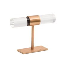 KENDRA SCOTT Rose Gold Med Acrylic Metal T Bar Jewelry Bracelet Stand Display*