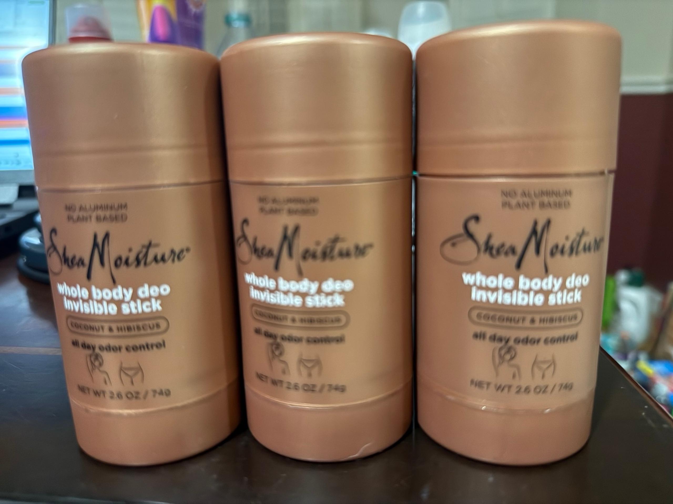 SheaMoisture Whole Body Deo Invisible Stick Bundle of 3