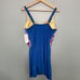 SWIMSUITS FOR ALL blue floral swimsuit dress size 14