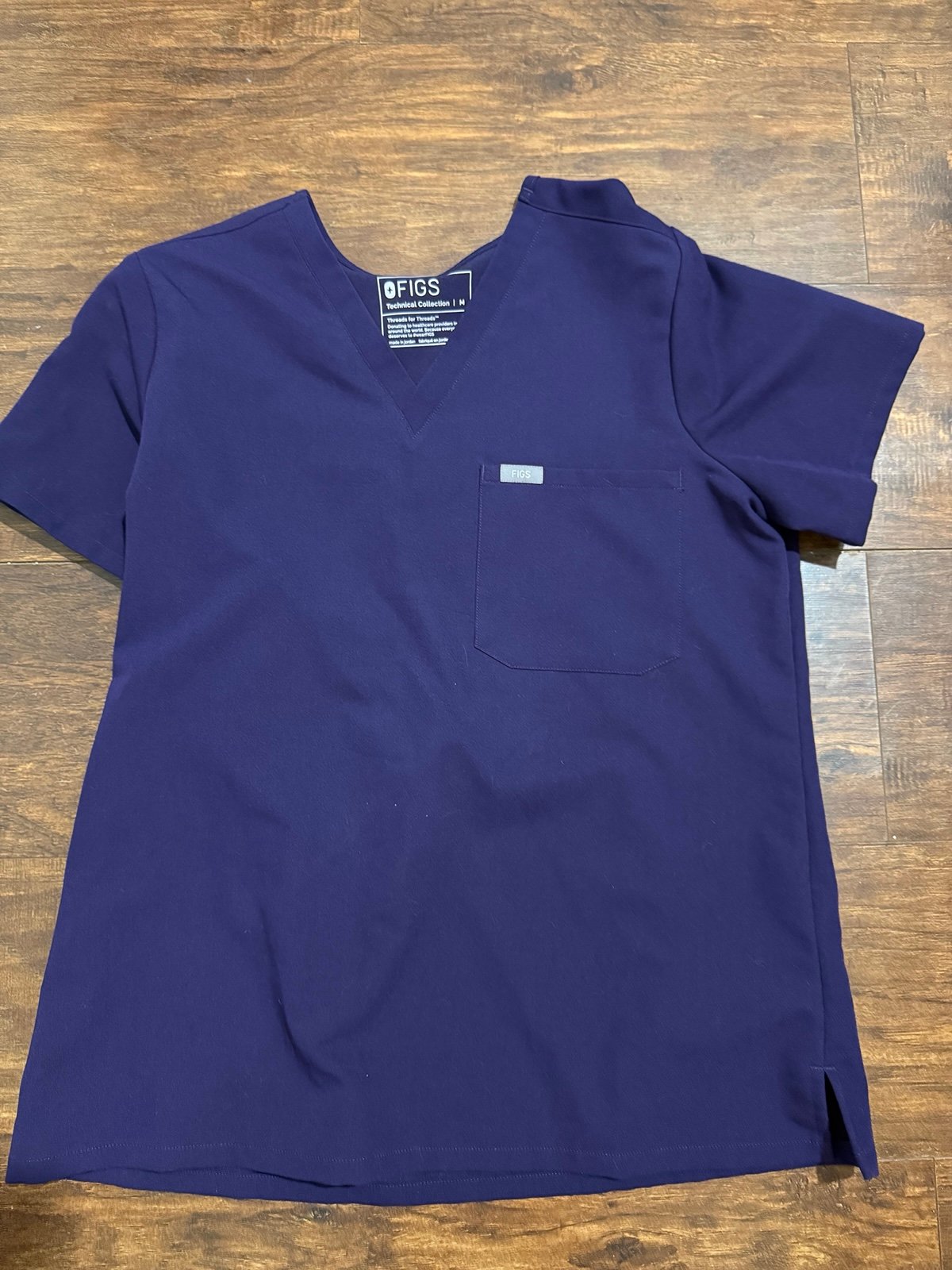 Figs scrub set purple jame medium