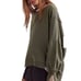 NWT We the Free Camden Distressed Green Moss Adventurer Sweatshirt Size Medium