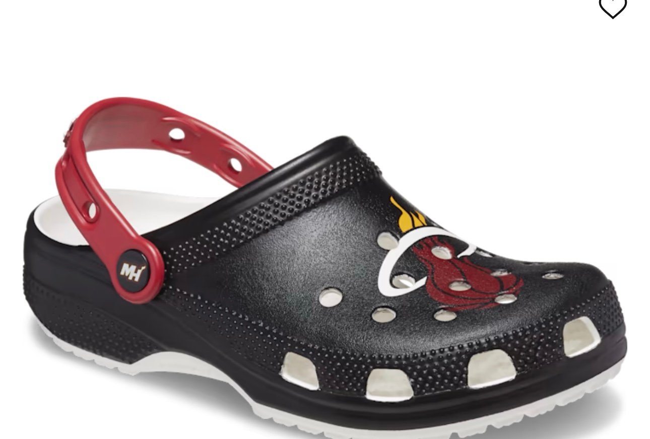 Crocs for men NBA Miami Heat