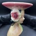 Shawnee Ceramic Lady Head Vase #896 USA Pottery Hawaiian / Polynesian / Tropical