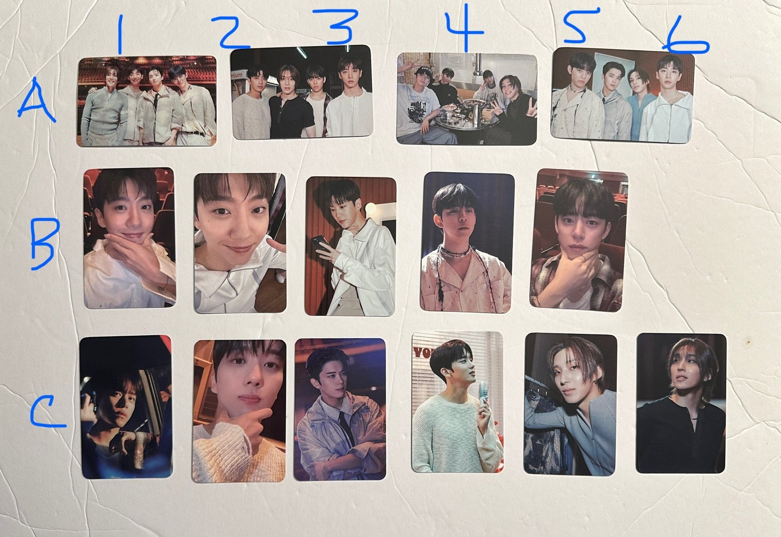 BJYM BAP Curtain Call Photocards PLVE version - Youngguk Daehyun Youngjae Jongup