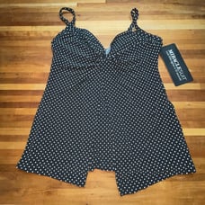 Miraclesuit Must Haves Pin Point Love Knot Underwire Tankini Top