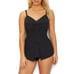 Miraclesuit Must Haves Pin Point Love Knot Underwire Tankini Top