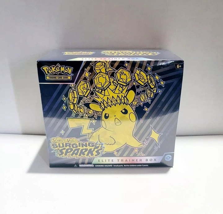 t (EPokemon TCG Scarlet & Violet Surging Sparks Pokemon Elite Trainer Box ETB