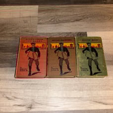 3 horatio Alger Jr books. Vintage.