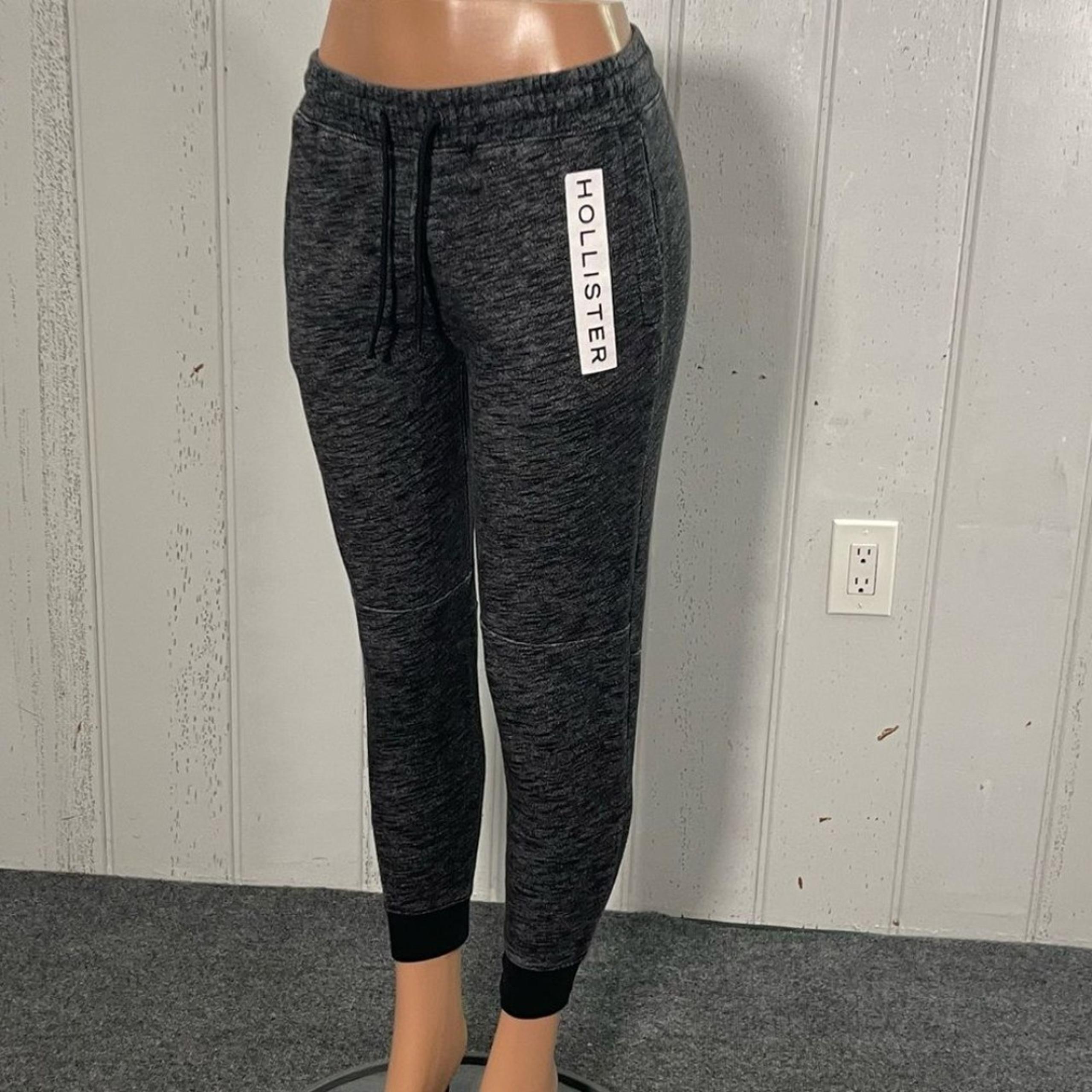 Hollister Women's Gray Jogger Pants with Pocket Sz XS