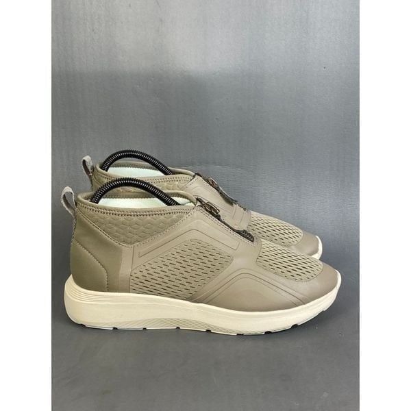 VIONIC DELMAR MIST WOMENS WALKING Sneaker Shoes DARK TAUPE SIZE 7.5