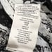 Free People Moon River Black/White Embroidered Floral 3/4 Sleeve Tunic Blouse L