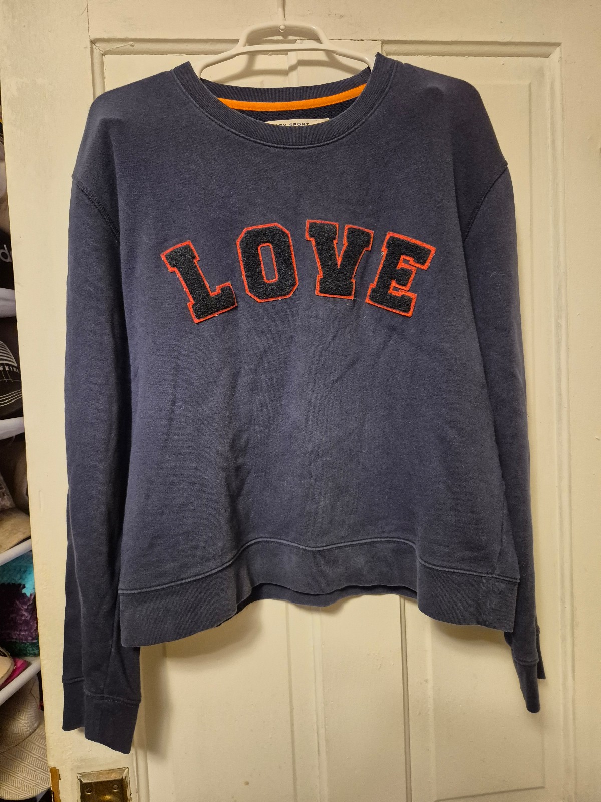 Tory Burch Tory Sport Love sweatshirt XL navy