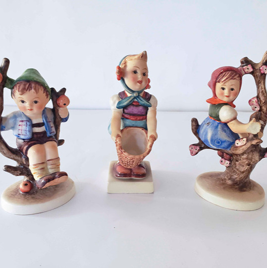 Vintage Hummel Figurine Set of 3 From West Germany 1960's