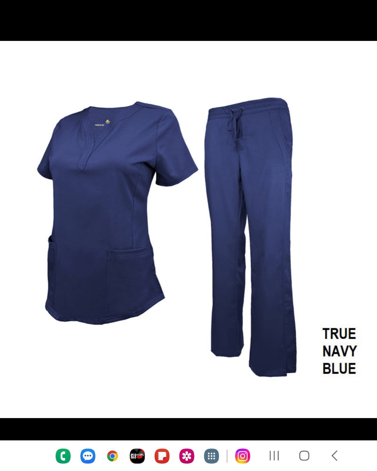 Medical scrub small