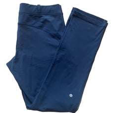 Blue Lululemon Keep It Up Cold Weather Active Pants Size 12