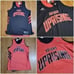 Adidas Uprising 2 in 1 Jersey Two Sided Navy Red Silver Men's Size XL New