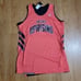 Adidas Uprising 2 in 1 Jersey Two Sided Navy Red Silver Men's Size XL New