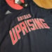 Adidas Uprising 2 in 1 Jersey Two Sided Navy Red Silver Men's Size XL New