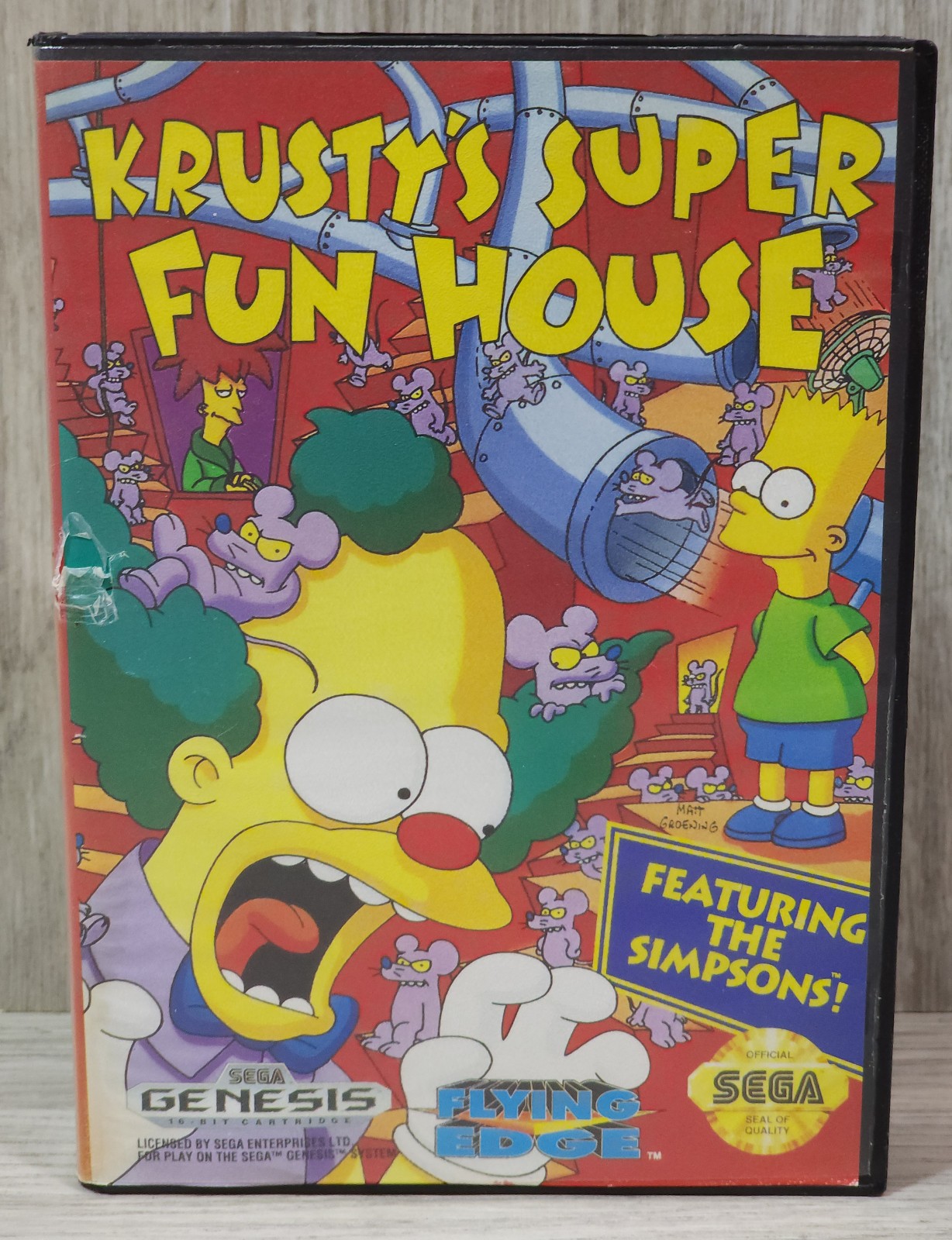 Sega Krusty's Super Fun House Games | Mercari