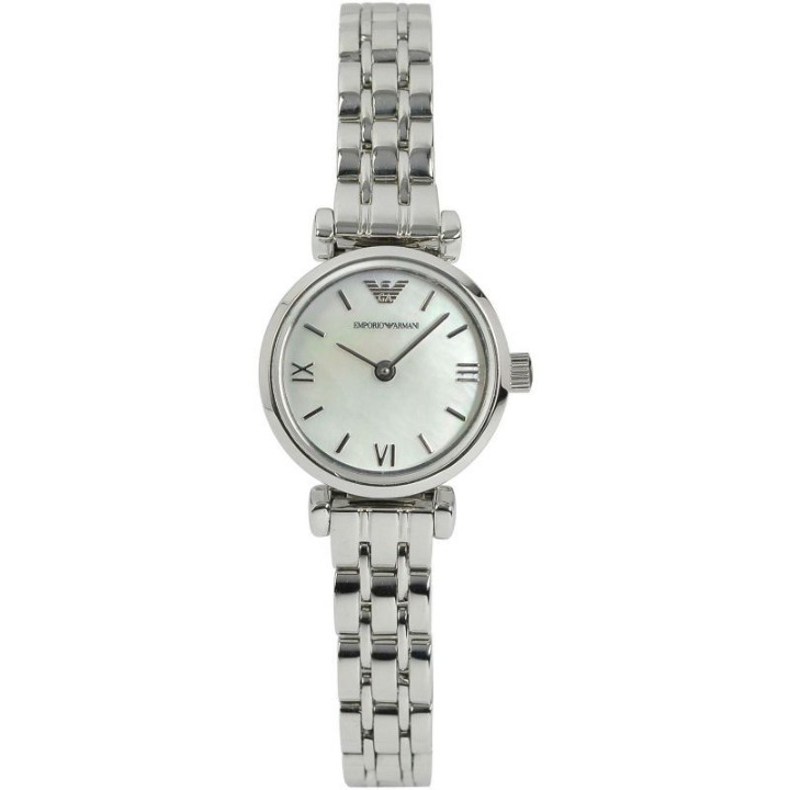 Emporio Armani Silver Pearl Dial Watch
