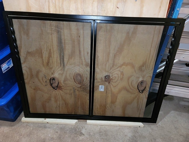 Deep Creek Fireplace Screen (8A)