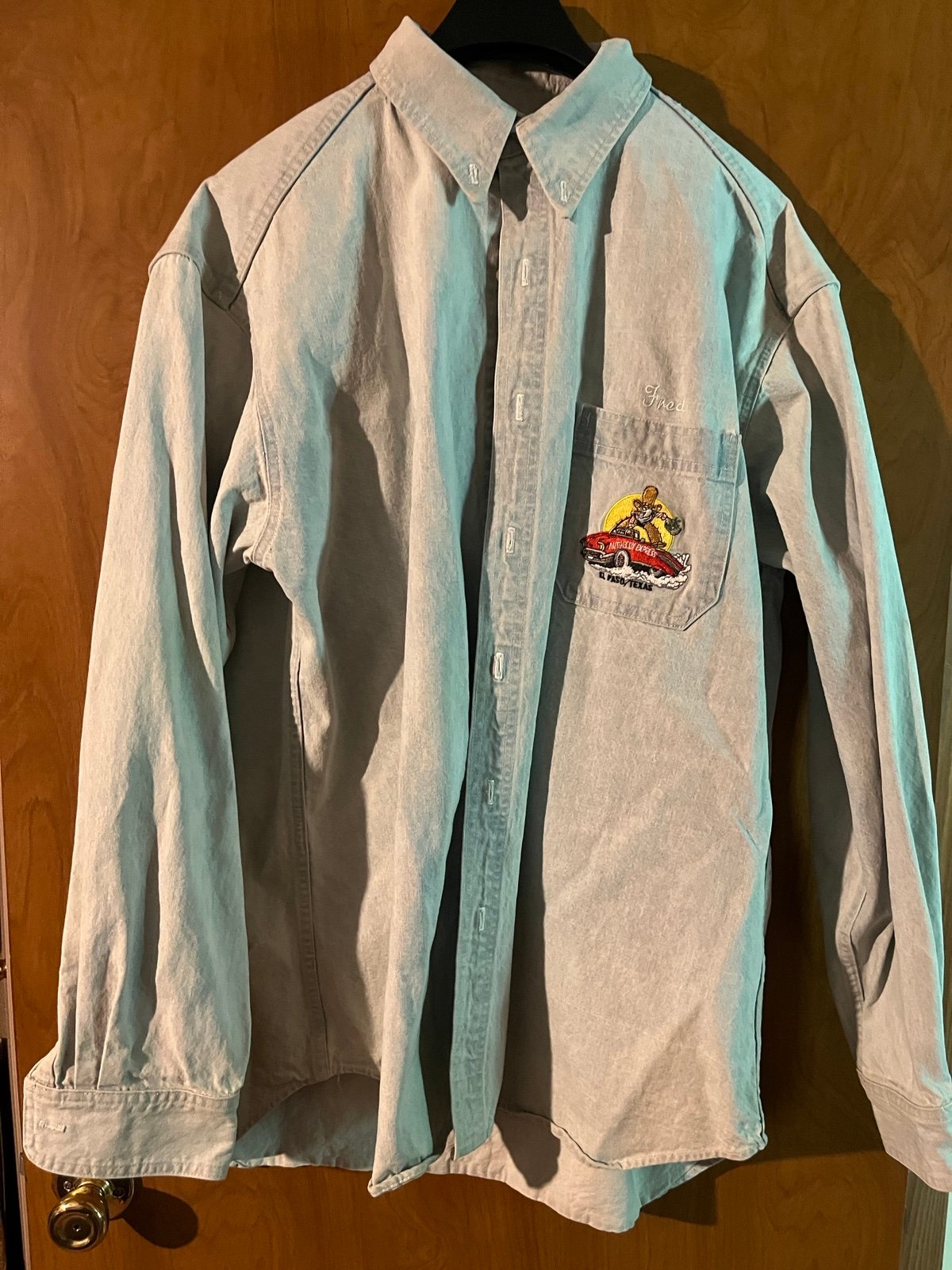 Vintage Imus Men’s XL Denim Shirt