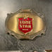 Lone star beer belt buckle 1980
