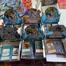 Yugioh 7 open boxes SEE DESCRIPTION !!
